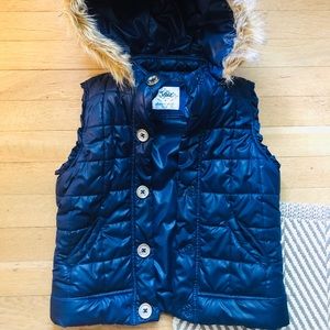 Justice Puffer Vest- size 8